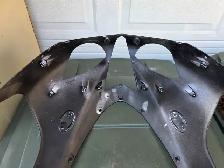 2007 Kawasaki ZX6R Upper Cowel Ebony/Black