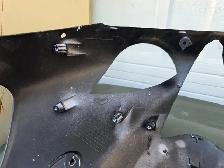 2007 Kawasaki ZX6R Upper Cowel Ebony/Black - Photo 2