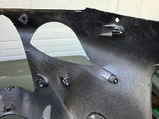 2007 Kawasaki ZX6R Upper Cowel Ebony/Black - Photo 3