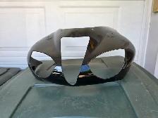 2007 Kawasaki ZX6R Upper Cowel Ebony/Black - Photo 6
