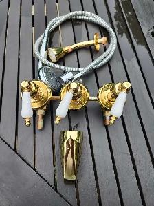Victorian tub taps