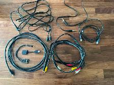 Lot de fils et connexions (12 items)