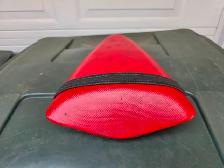 2007 Kawasaki ZX6R Rear Passanger Seat Red With Black Strap - Photo 7