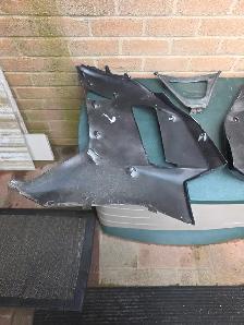 2007 Kawasaki ZX6R Middle Panels Right  Left Hand Plastic Pieces - Photo 4