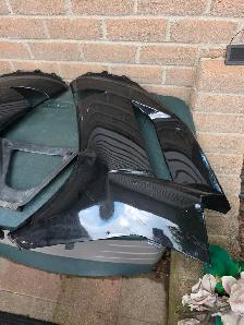 2007 Kawasaki ZX6R Middle Panels Right  Left Hand Plastic Pieces - Photo 9