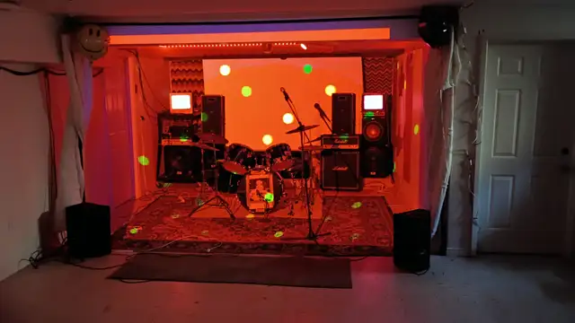 Music Band Practice Space $10/hr