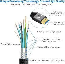High quality long HDMI 2.0 4K UHD cable 16'ft (5 meter) - Photo 3