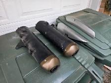 2006-07 Kawasaki ZX10R BODY COMPLETE MUFFLER SET Bolt On Exhaust - Photo 7
