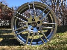 1x Audi / VW "7-Twin Spoke" Design Alloy Wheels Mag (5x112mm) - Photo 3