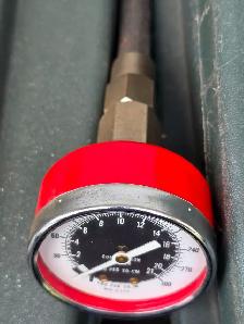 Automotive Compression Tester Gauge 0 to 300 Psi. With Long Hose