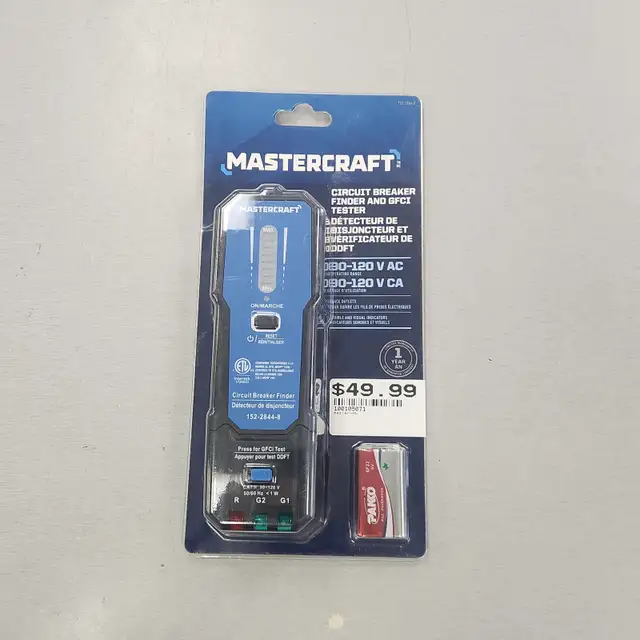 Mastercraft Circuit Breaker Tracer Tester - BRAND NEW