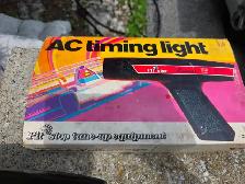 Pit Stop AC Vintage Clamp On Inductive Timing Light Kit Instruct - Photo 3