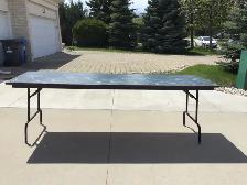 FOLDABLE LAMINATE 8’ X 30" TABLE - Photo 2