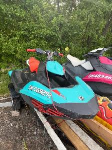 2 Sea-Doo Spark Trixx   Double Trailer   Tube - Photo 5
