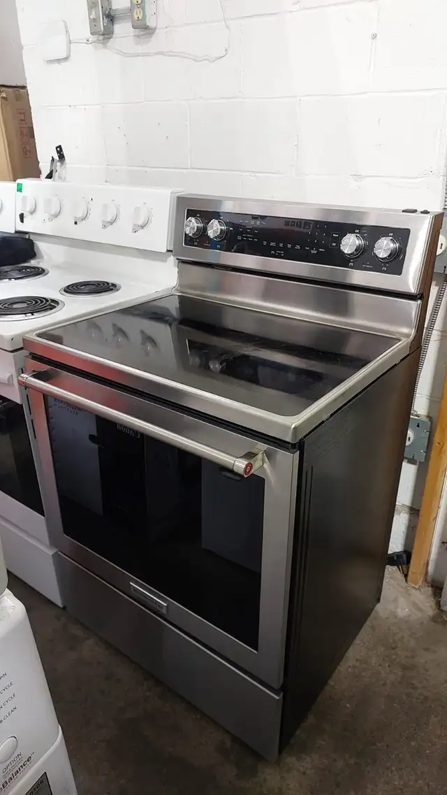 KitchenAid Stainless Steel Electric Stove