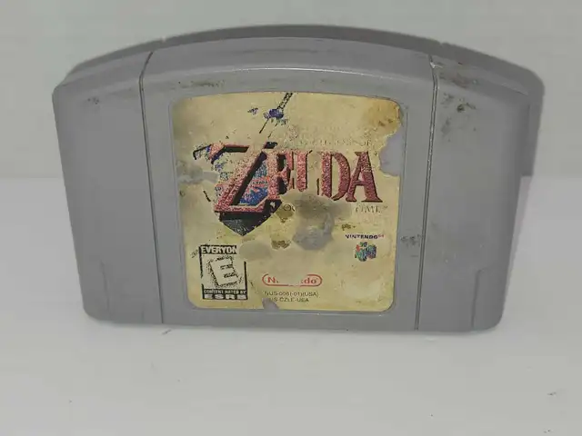 Zelda Ocarina of Time N64 Game