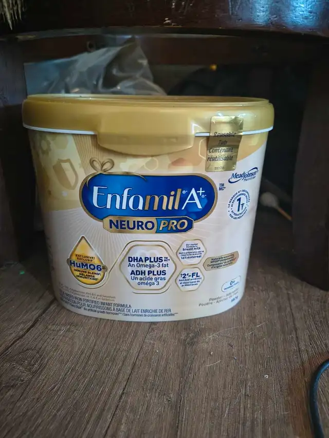 unopened enfamilA neutro pro