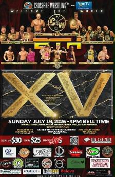 Crossfire Wrestling Presents BRING THE HEAT XV!
