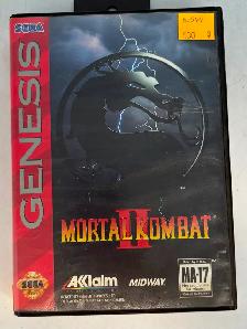 Mortal Kombat II - Complete in Case for the Sega Genesis