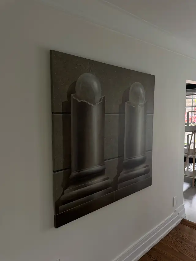 Robert Oulett Acrylic Canvas Painting