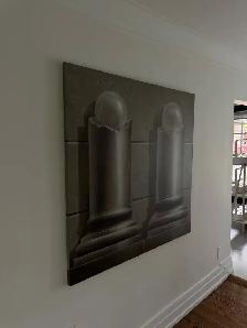 Robert Oulett Acrylic Canvas Painting