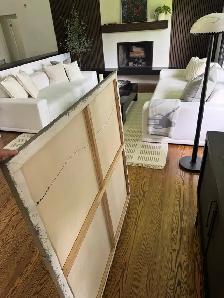 Robert Oulett Acrylic Canvas Painting - Photo 3