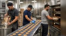 Hiring mixer, line operators, oven operators