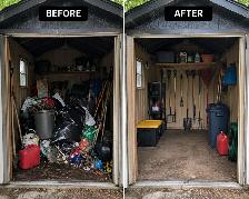 Shed Cleaning & Basic Organization Service