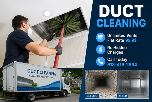 Allergies? Dust Issues? Duct Cleaning $99 | Sanitize   Inspect