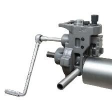 MEX-975 Combo Roll Groover RIDGID 300 Power In-Air Pipe Grooving