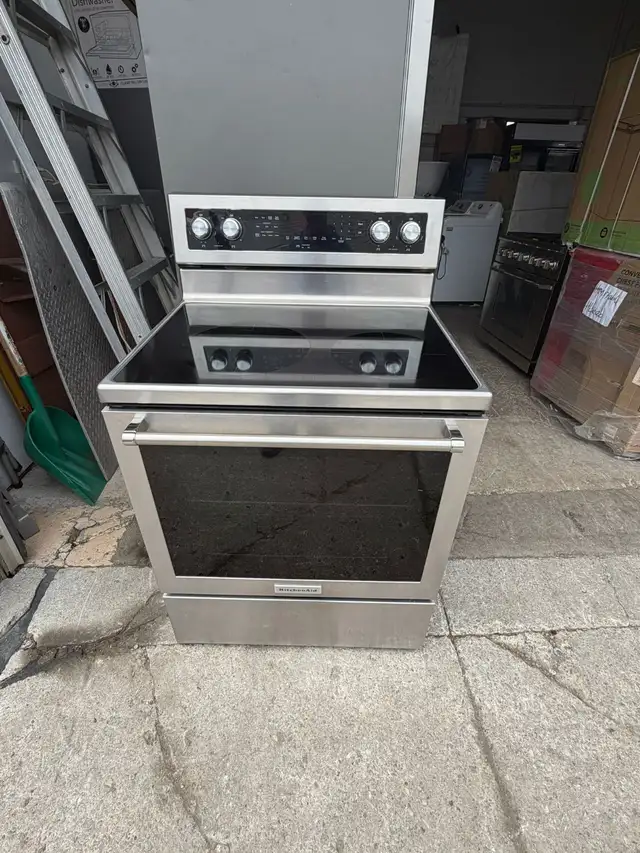 KitchenAid Stainless Steel Electric Stove