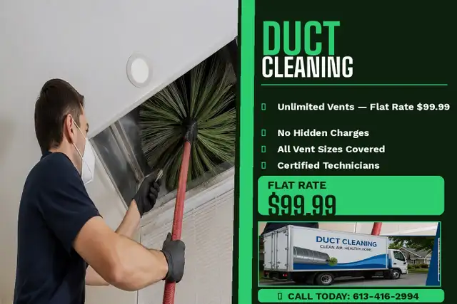 Duct Cleaning $99 — Catch Problems Before They Cost You