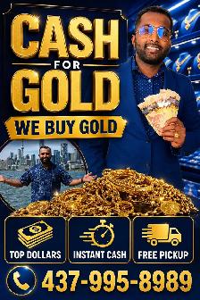 CASH FOR GOLD - Sell Gold Today | Cash on Spot