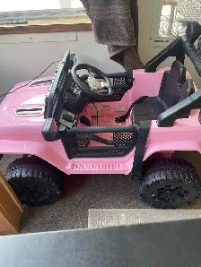 Pink ride on jeep 12Volt