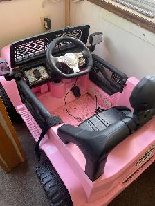Pink ride on jeep 12Volt - Photo 2