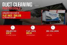 New Home? Rental Property? Get Duct Cleaning $99 — All Vents