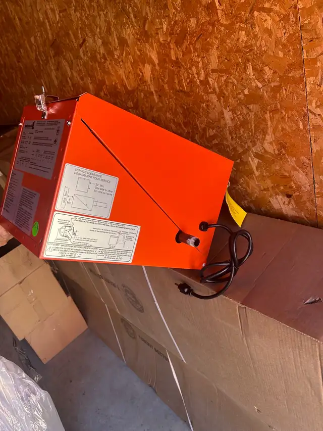 Swank gas fired infrared tube heating kit