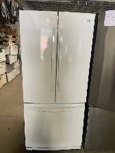 Réfrigérateur 30'' blanc portes Françaises Kenmore