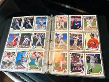 BINDER FULL OF 16 PAGES BASEBALL CARDSAS PICTUREDASKING 20.00 - Photo 3