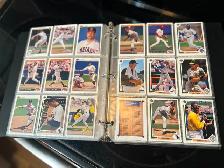 BINDER FULL OF 16 PAGES BASEBALL CARDSAS PICTUREDASKING 20.00 - Photo 4