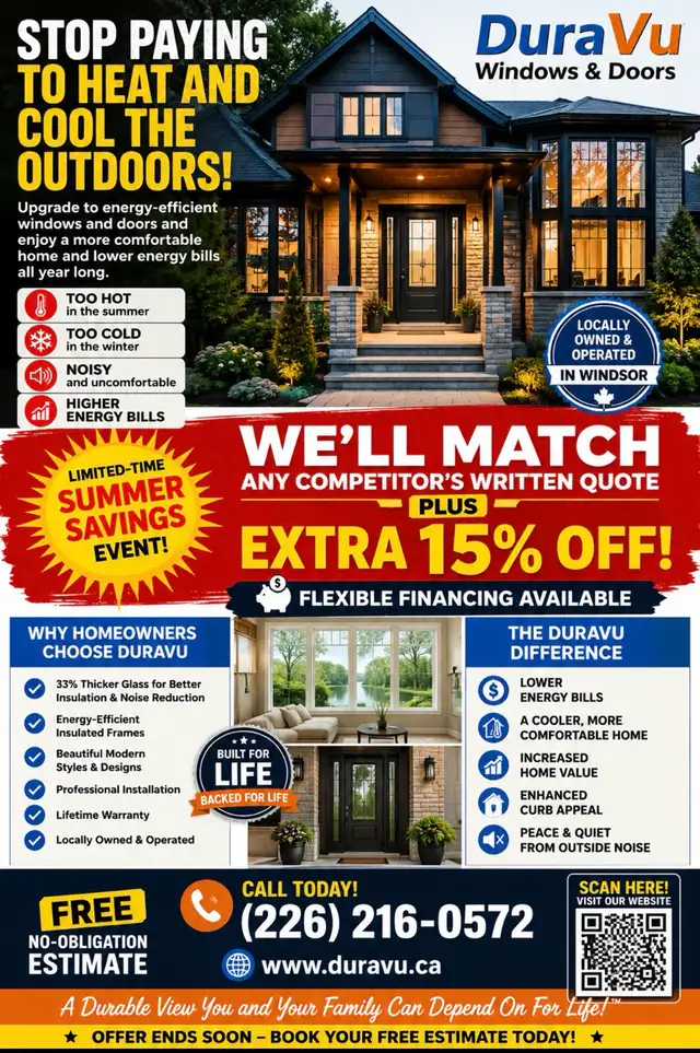 Need new Windows and Doors? Check us out!