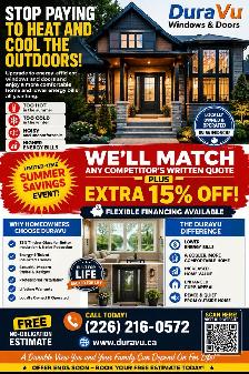 Need new Windows and Doors? Check us out!