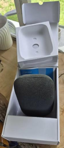 GOOGLE NEST AUDIO SMART SPEAKER CHARCOAL – MINT BOXED - $75 OBO - Photo 2