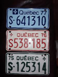 Plaques de ski doo anciennes