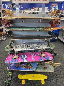 We Have Skateboards, Shortboards and Scooters @Cashopolis