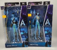 Brand New Avatar Jake Sully / Neytiri McFarlane Toy Figures (2)