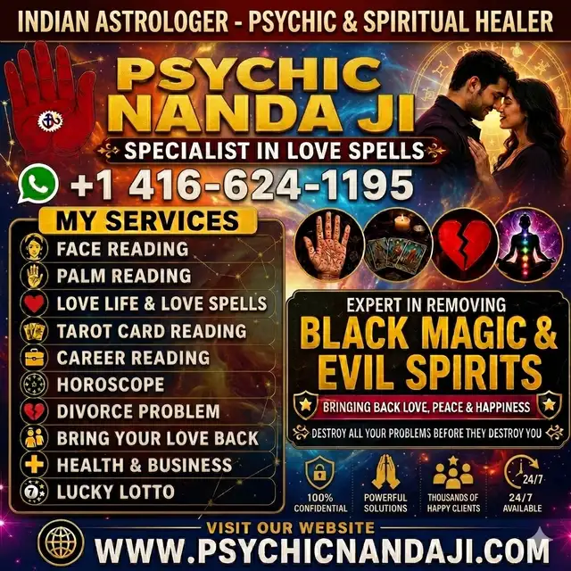 Indian  astrologer & psychic in Toronto, Canada  - psychic N