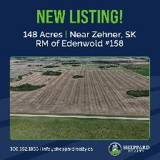Quality Farmland Near Zehner, SK