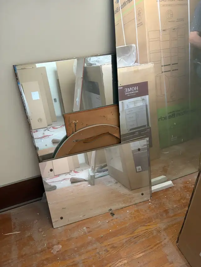 Glass mirrors