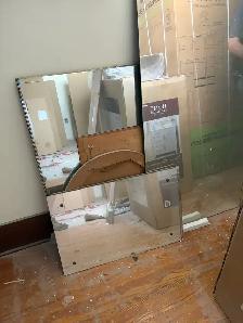 Glass mirrors